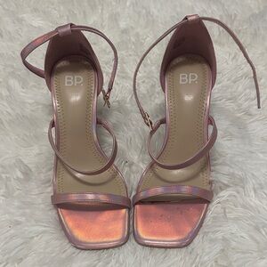BP Women's Shimmering Pink Heels